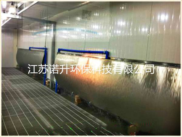 噴漆室的供風(fēng)、排風(fēng)方式等配套裝置。